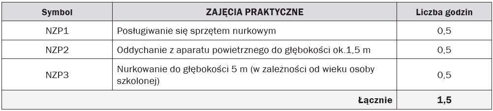 RAMOWY PROGRAM SZKOLENIA